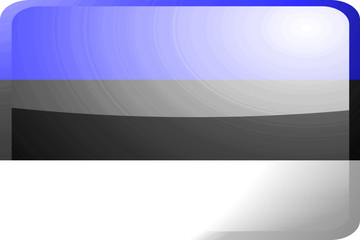 Flag of Estonia button