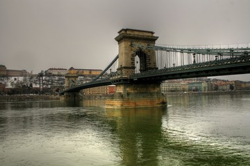 Fototapeta na wymiar Budapeszt - Marienbrücke - Ungarn / Węgry