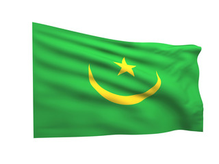 flag of mauritania