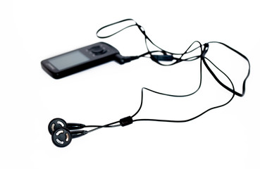 Fototapeta premium Earphones.