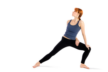 Woman doing Yoga Exercise