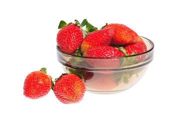 strawberry in bowl