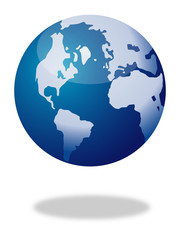 Naklejka premium globus