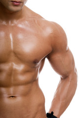 Fototapeta premium The male body.