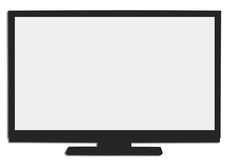 &eacute;cran plat television