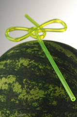 Anguria con cannuccia