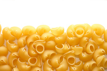 Detail of Macaroni pasta useful as a background