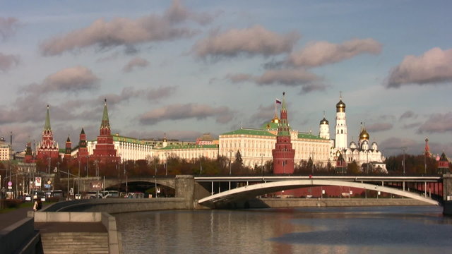 Kremlin. Moscow. Russia. River.