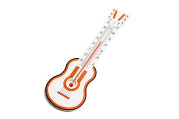 Guitar Thermometer