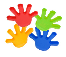 Plastic Toy Hands