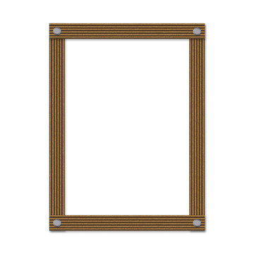 Cardboard Rectangular Frame