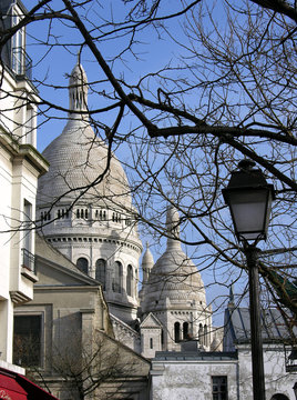 Montmartre mit Sacre Coeur
