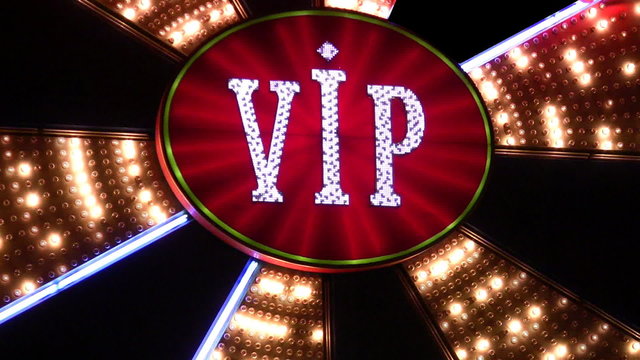 vip neon light casino
