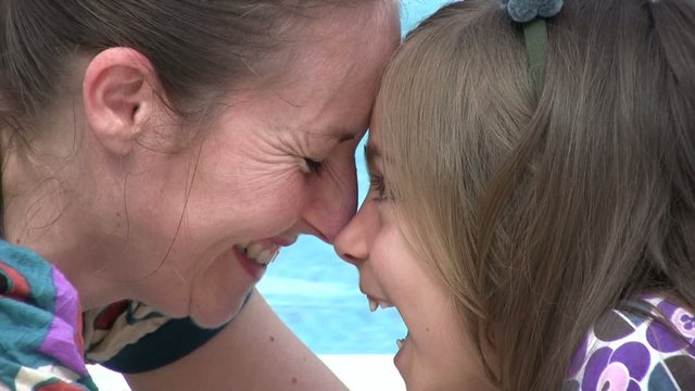 bisou d'esquimau et fou rire