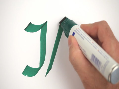 wort  schreiben neuen hand stift ja