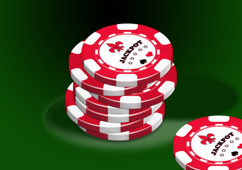 Counter for a casino