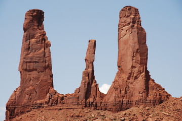 Fototapeta na wymiar Monument Valley II