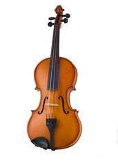 Fototapeta na wymiar Antique violin isolated