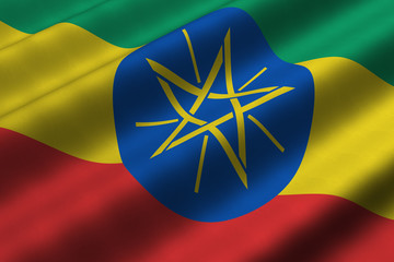 Ethiopian Flag - 14299305