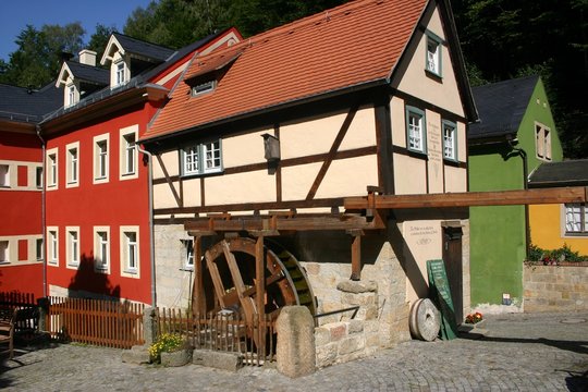 Wasserm&uuml;hle in Schmilka