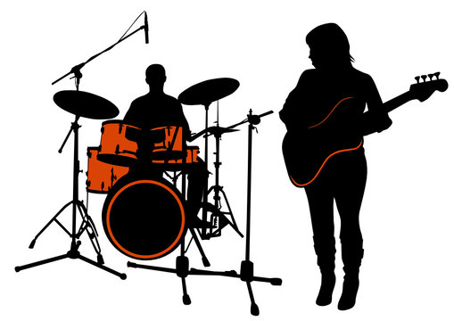 Bass and drums