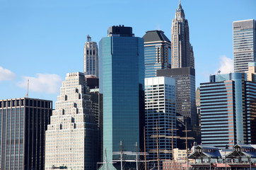 classical NY - Manhattan, view from Bronx