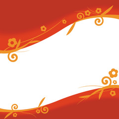 abstract orange background
