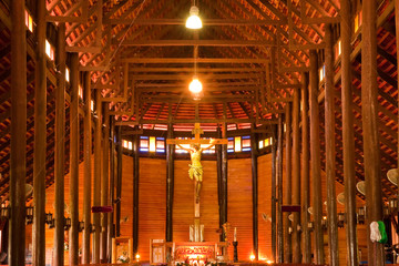 Wood Catholic church