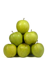 Pyramid of apples