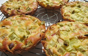 Desserts rhubarbe