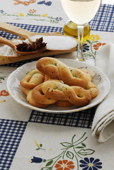 Biscottini all anice - Dolci della toscana