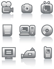 Media - Vector Icons Set