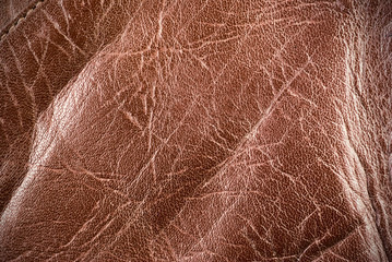 old brown leather background