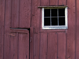 Obraz na płótnie Canvas Barn Window