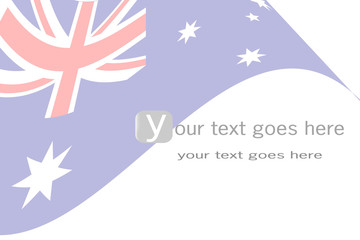 Flag of Australia background