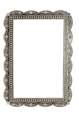 antique metal picture and photo frame