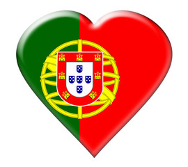 Obraz premium Icon of Portugal Flag