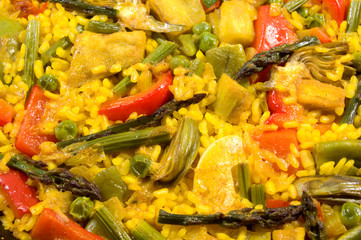 Vegetarian Paella - Spanish rice
