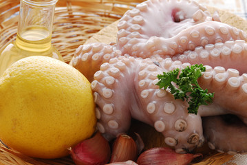 Polpo olio d oliva e limone