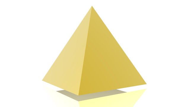 Yellow pyramid