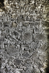 Unshaped stone wall pattern,wall made of rocks