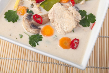 Thai Tom kha gai Suppe