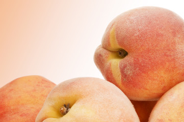 peach isolated