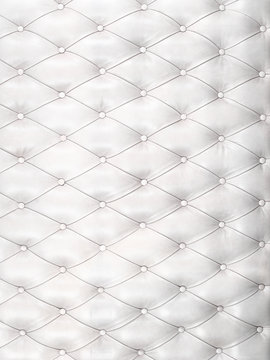 White picture of genuine leather upholstery