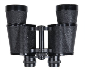 Black binoculars