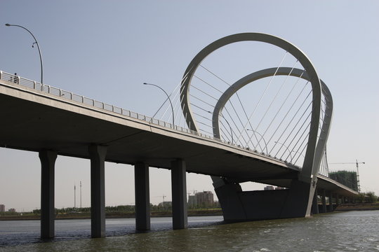 bridge over river
