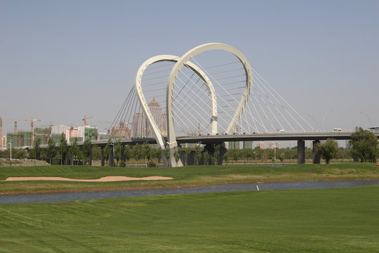 bridge over river