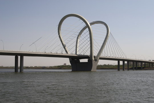 bridge over river