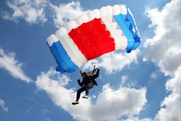 parachutist