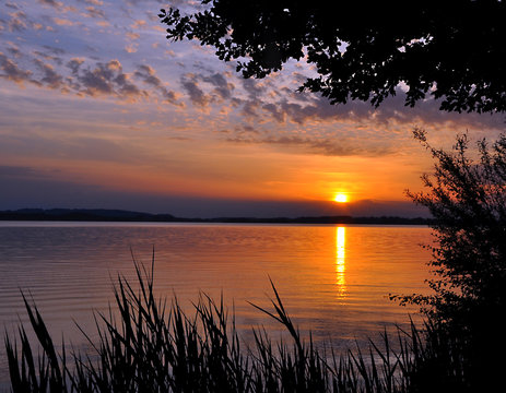 Fototapeta Sonnenuntergang Chiemsee II
